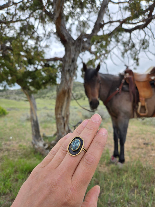 Blue Sage Ring