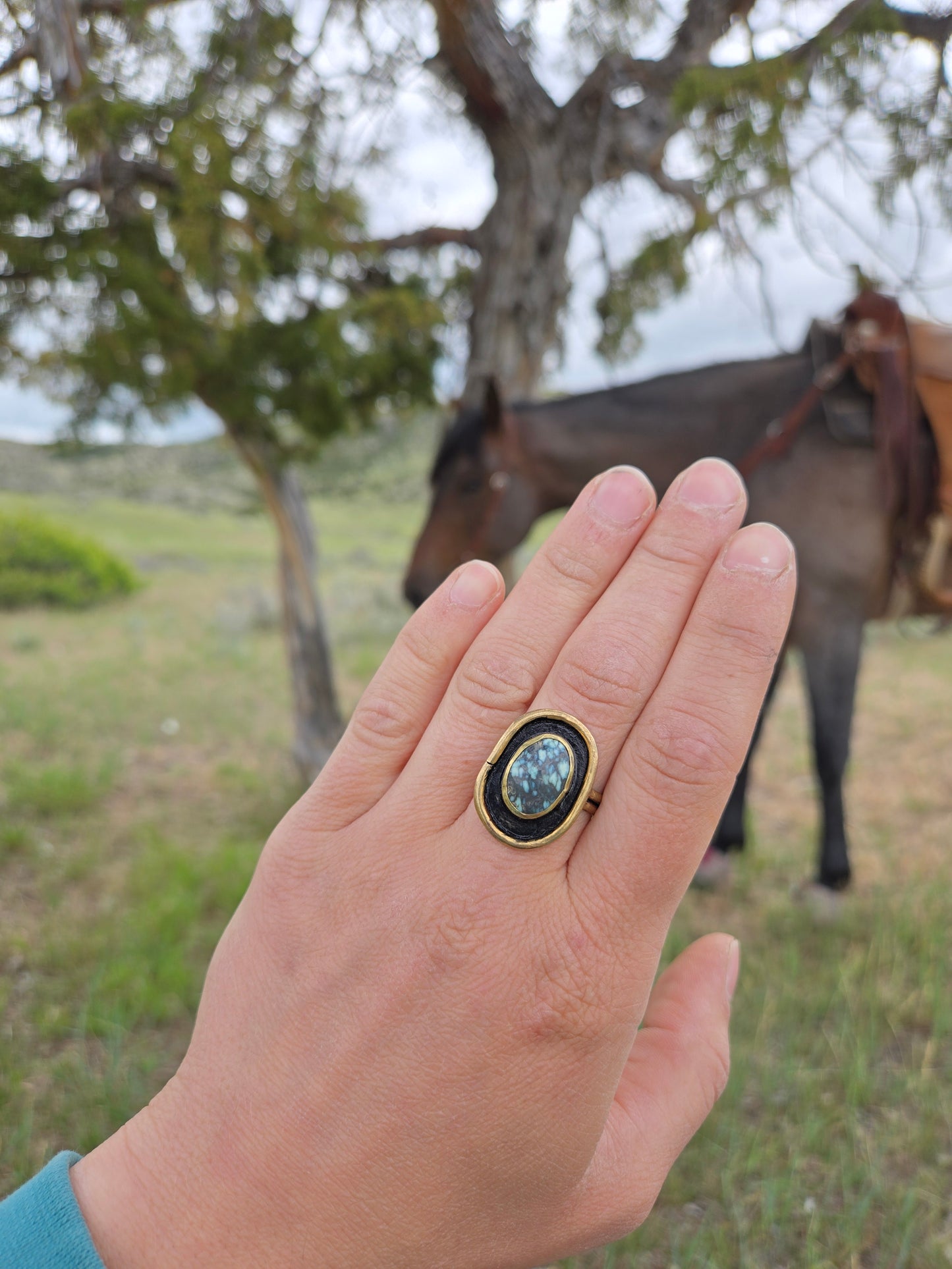 Blue Sage Ring
