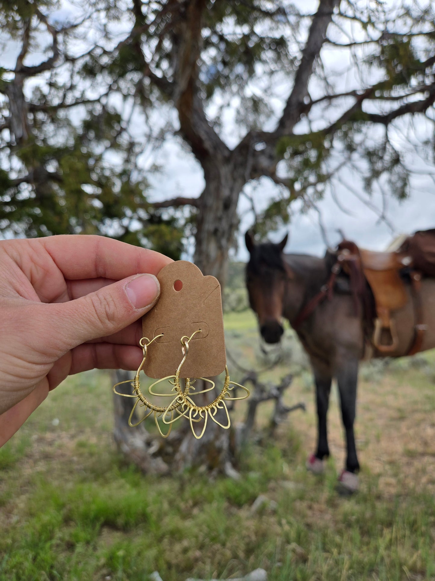 Wildflower Hoops