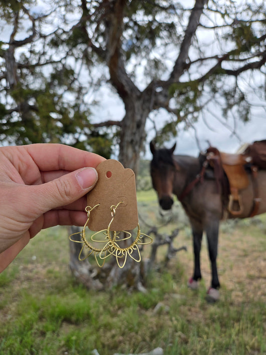 Wildflower Hoops