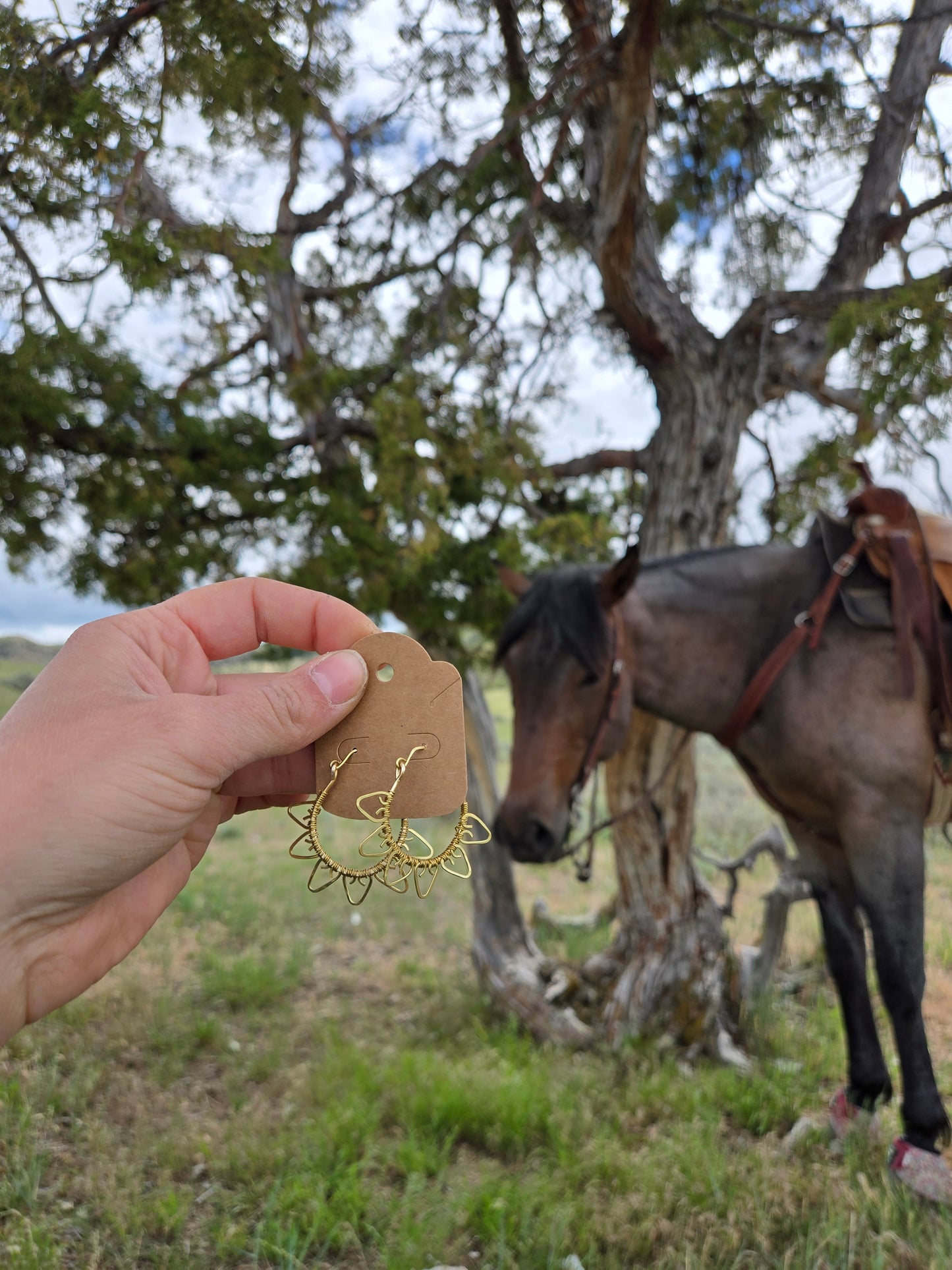Wildflower Hoops